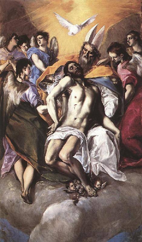 GRECO, El The Holy Trinity fg France oil painting art